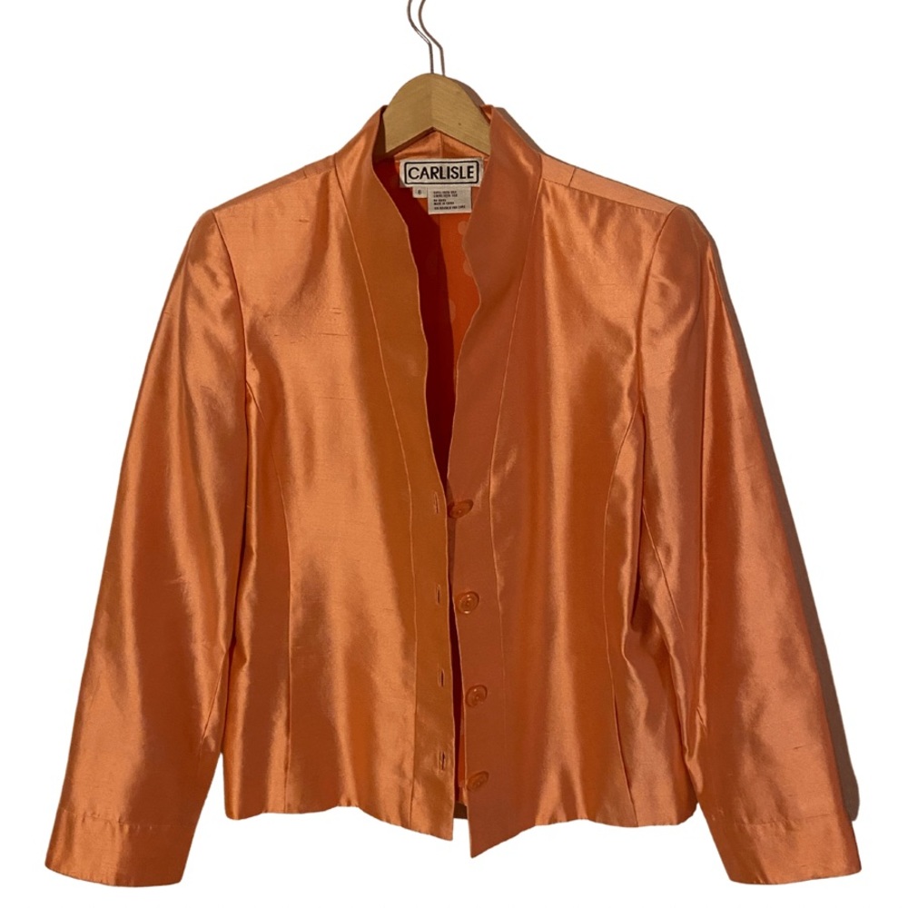 Carlisle Women’s Pink Silk Jacket